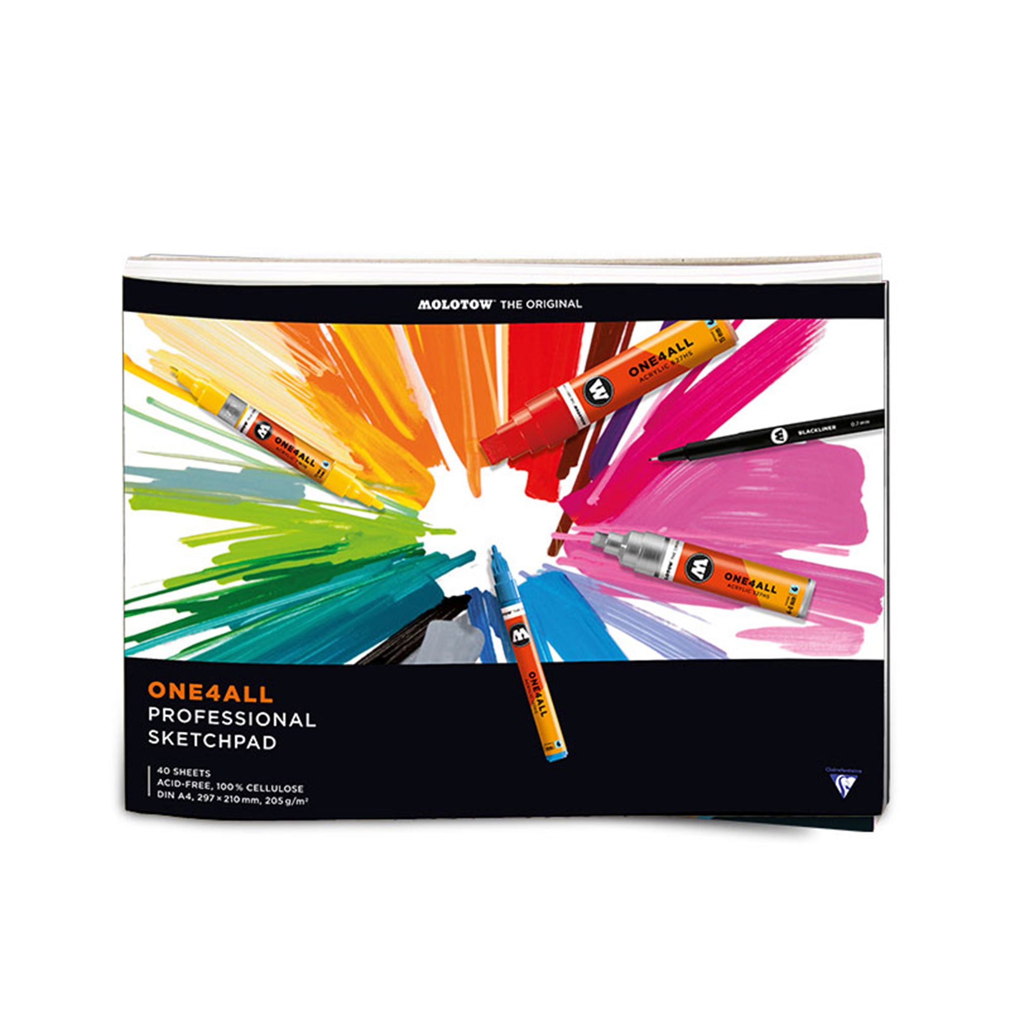 A4 One4All Professional Sketch Pad - Premium Drawing Paper for Artists, Students & Designers - Perfect for Sketching, Doodling & Art Projects