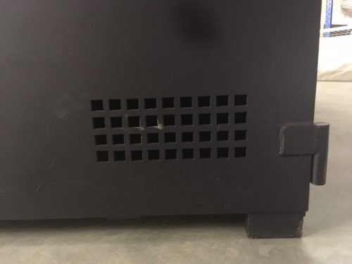 Heavy Duty Steel Garbage Incinerator Fire Pit Burner - Industrial Waste Disposal with Forklift Access | 214517 | Perfect for Camping, Backyard Bonfires & Commercial Waste Management