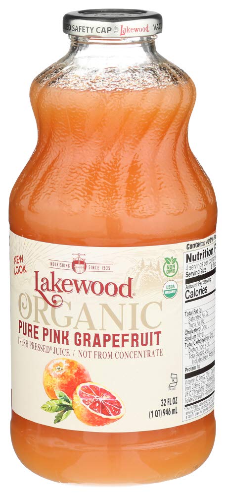 Organic Pure Cherry Tart Juice by Lakewood, 32 oz - Antioxidant-Rich, No Sugar Added, Perfect for Smoothies, Cocktails & Healthy Hydration