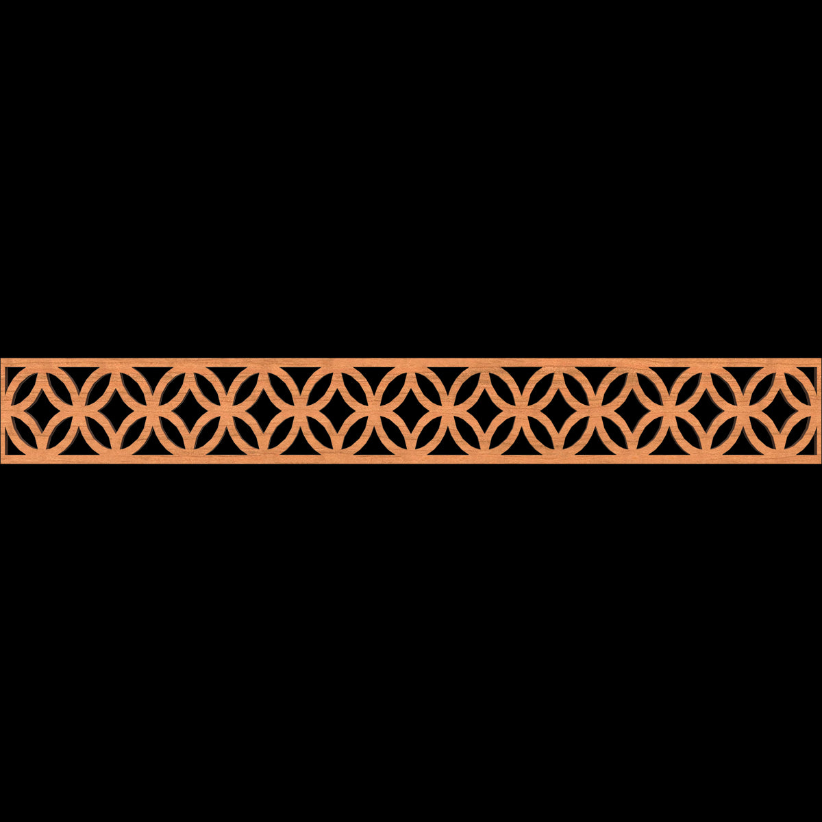 Crosby Fretwork Moulding - Decorative Wood Trim for Home & Furniture DIY Projects - Perfect for Cabinets, Doors, and Wall Accents