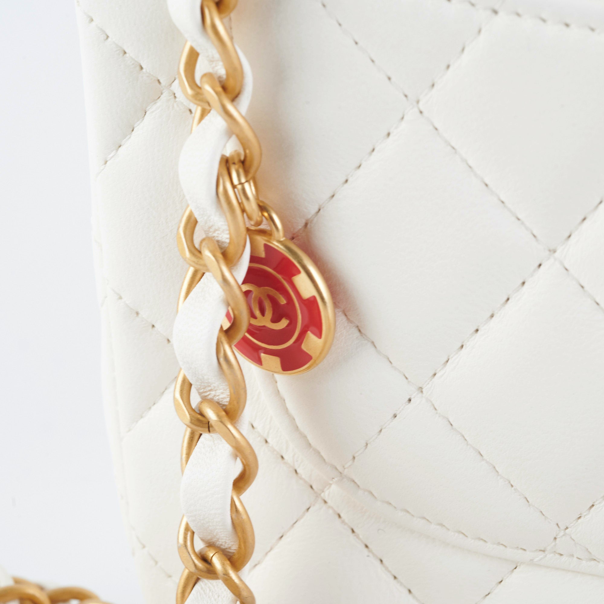 Chanel Classic Flap Bag in White - Luxury Designer Handbag for Women | Perfect for Parties, Weddings & Everyday Elegance