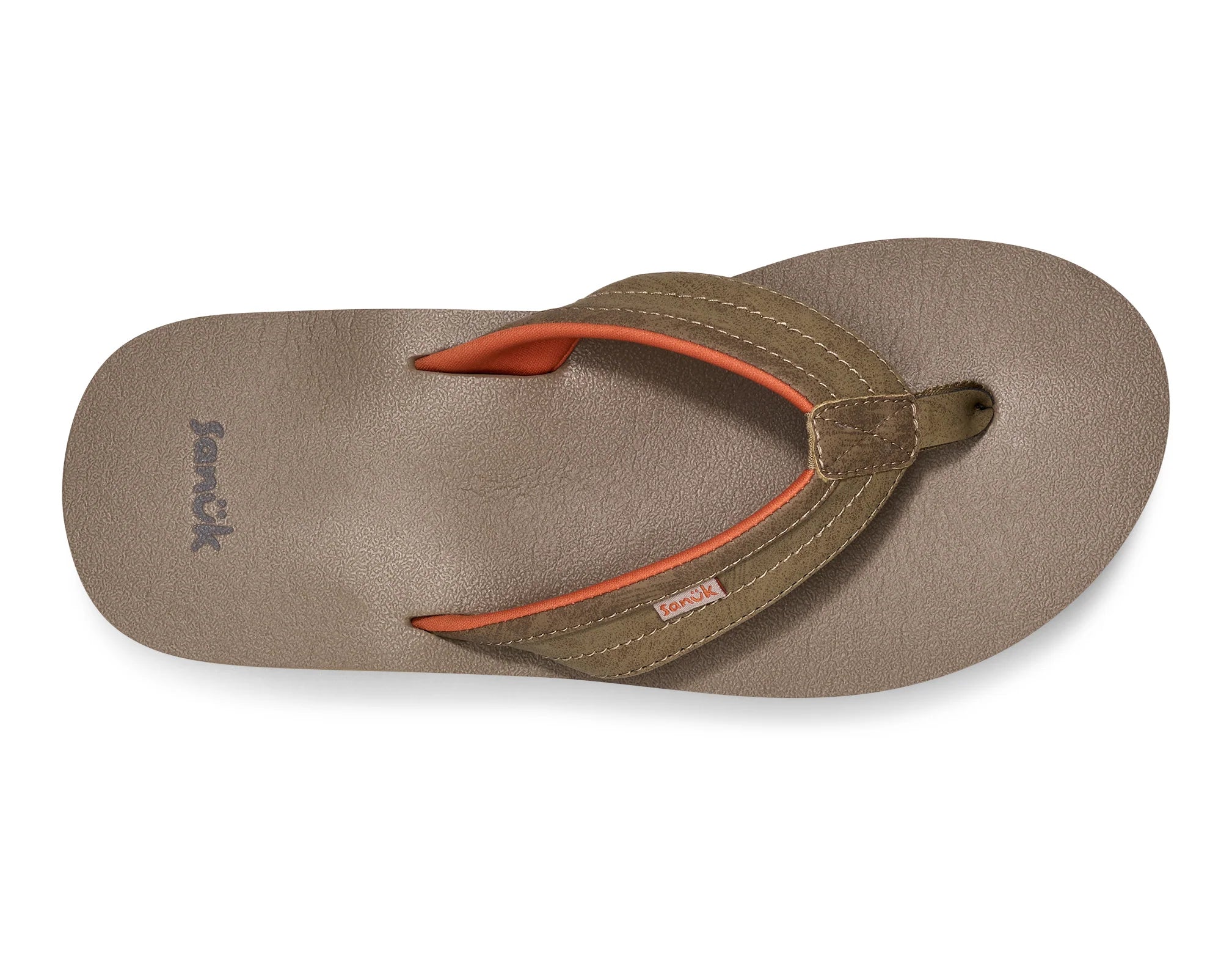 Sanuk Men's Ziggy Sandals - Comfortable & Stylish Tan Multi Color Outdoor Slides for Beach, Pool & Casual Wear