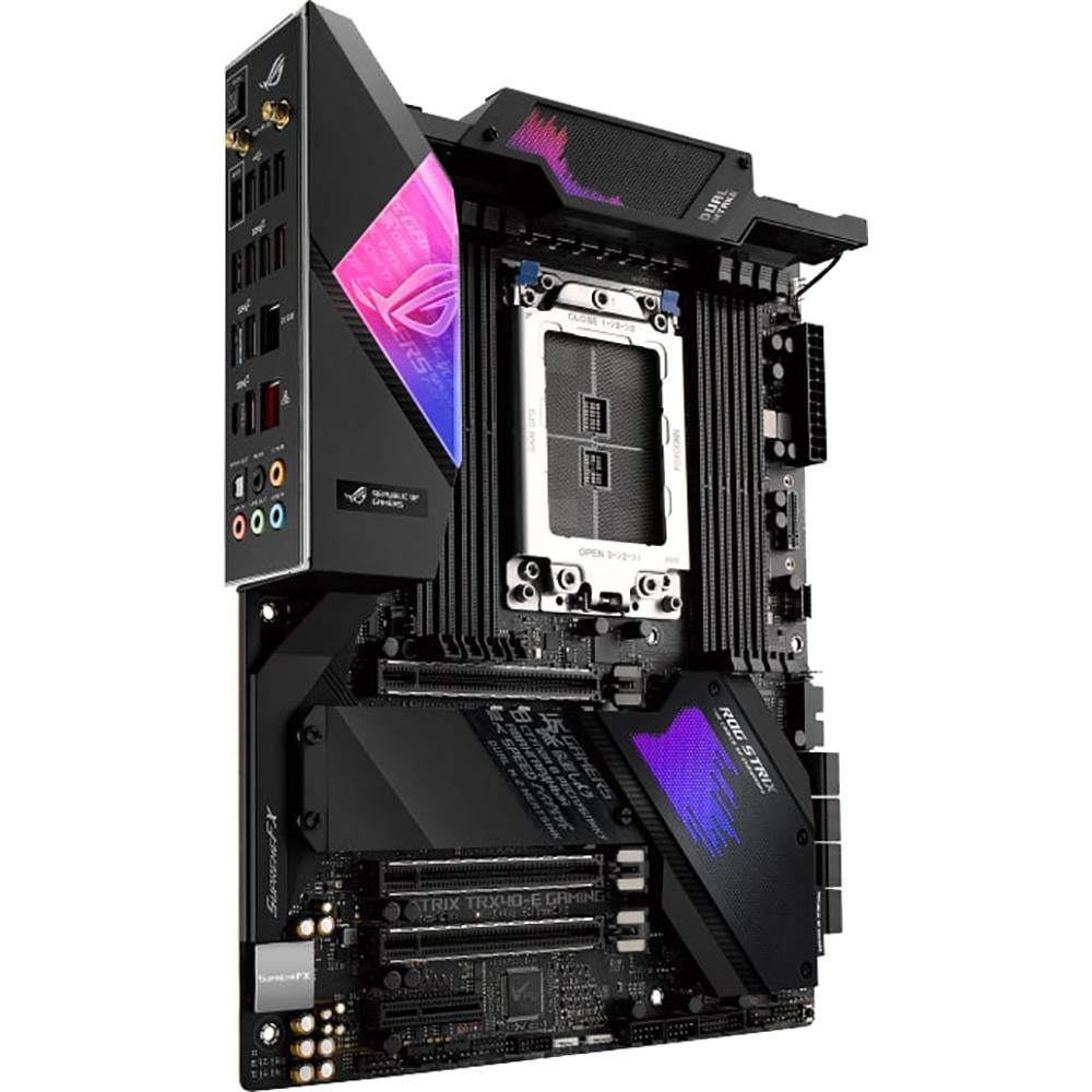 ASUS TRX40 E-Gaming AMD 3rd Gen Ryzen ATX Motherboard with 16 Power Stages & Onboard WiFi - Perfect for High-Performance Gaming & Content Creation PCs