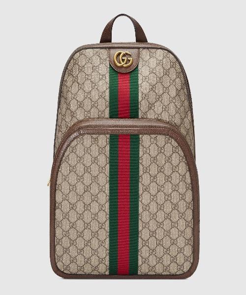 Gucci Ophidia GG Medium Backpack in Beige & Black | Luxury Designer Backpack for Women | Perfect for Work, Travel & Everyday Use