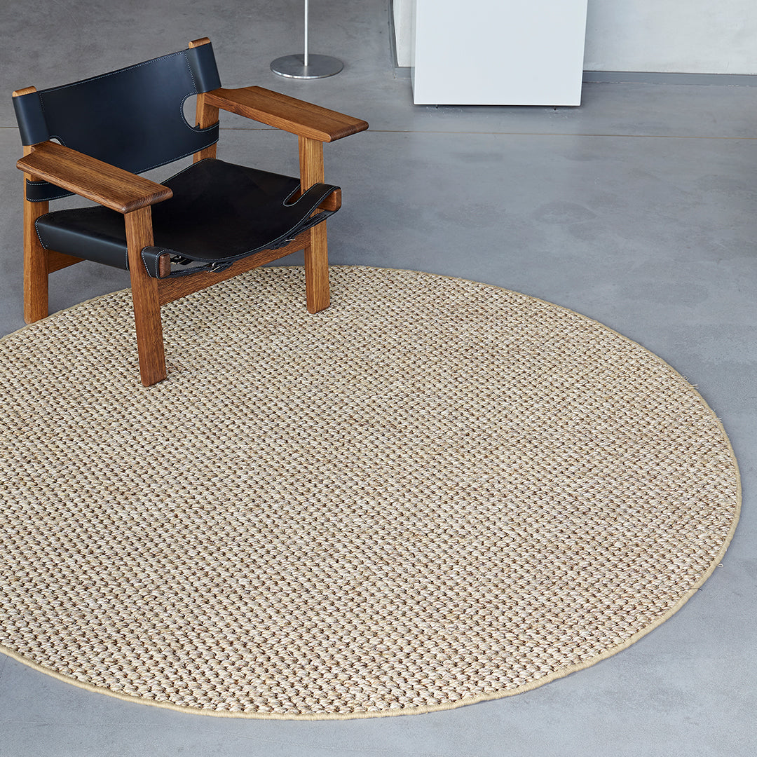 Belize Circle Rug - Soft Boho Chic Area Rug for Living Room, Bedroom, Nursery - Perfect for Home Decor & Cozy Flooring
