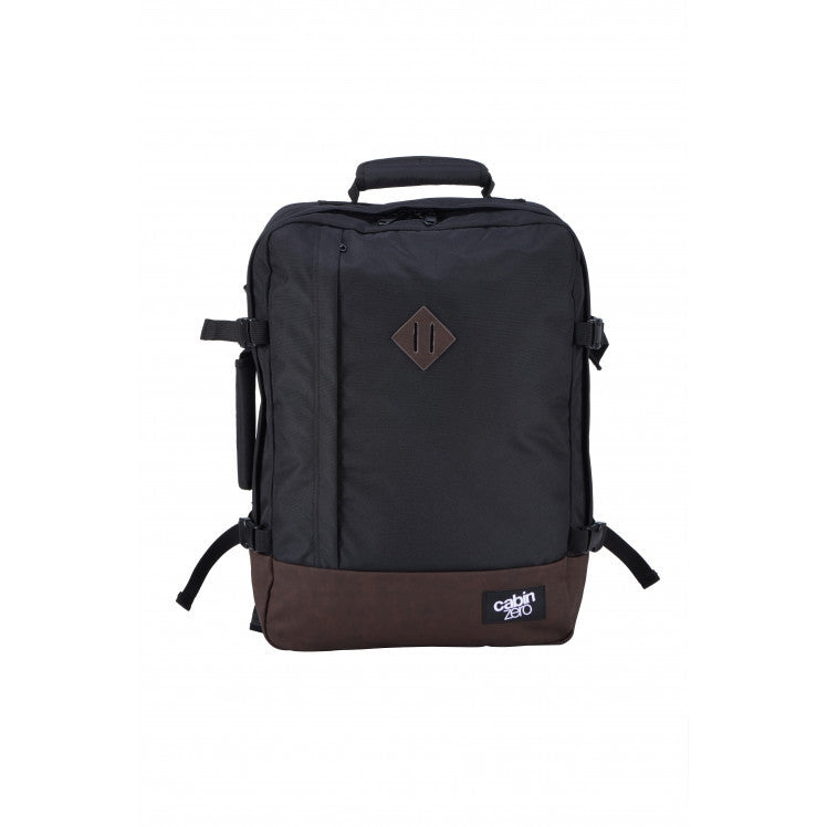CabinZero Vintage 44L Travel Backpack - Lightweight Carry-On Luggage for Men & Women | Perfect for Airplane, Hiking, Camping & Weekend Getaways