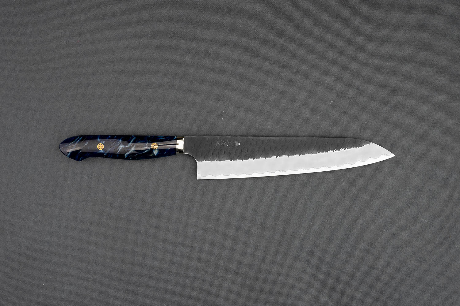 Nigara SG2 Kurouchi Tsuchime Gyuto Chef Knife 240mm - Premium Japanese Damascus Steel Kitchen Knife for Professional Chefs & Home Cooking
