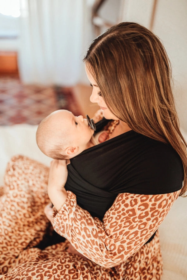 VIXSA Baby Wrap Carrier - Soft & Breathable Infant Sling for Newborn to Toddler (0-24 Months) - Savannah Nights Design - Perfect for Hands-Free Parenting, Shopping & Outdoor Adventures