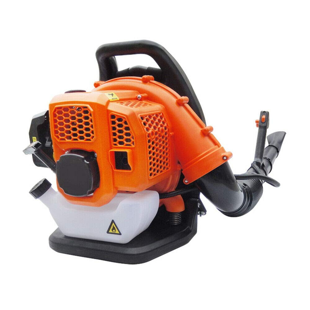 42.7cc 2-Stroke Gas Backpack Leaf Blower - Professional Single Cylinder Backpack Blower for Leaves & Snow | Yard Cleanup, Landscaping, Driveway Clearing