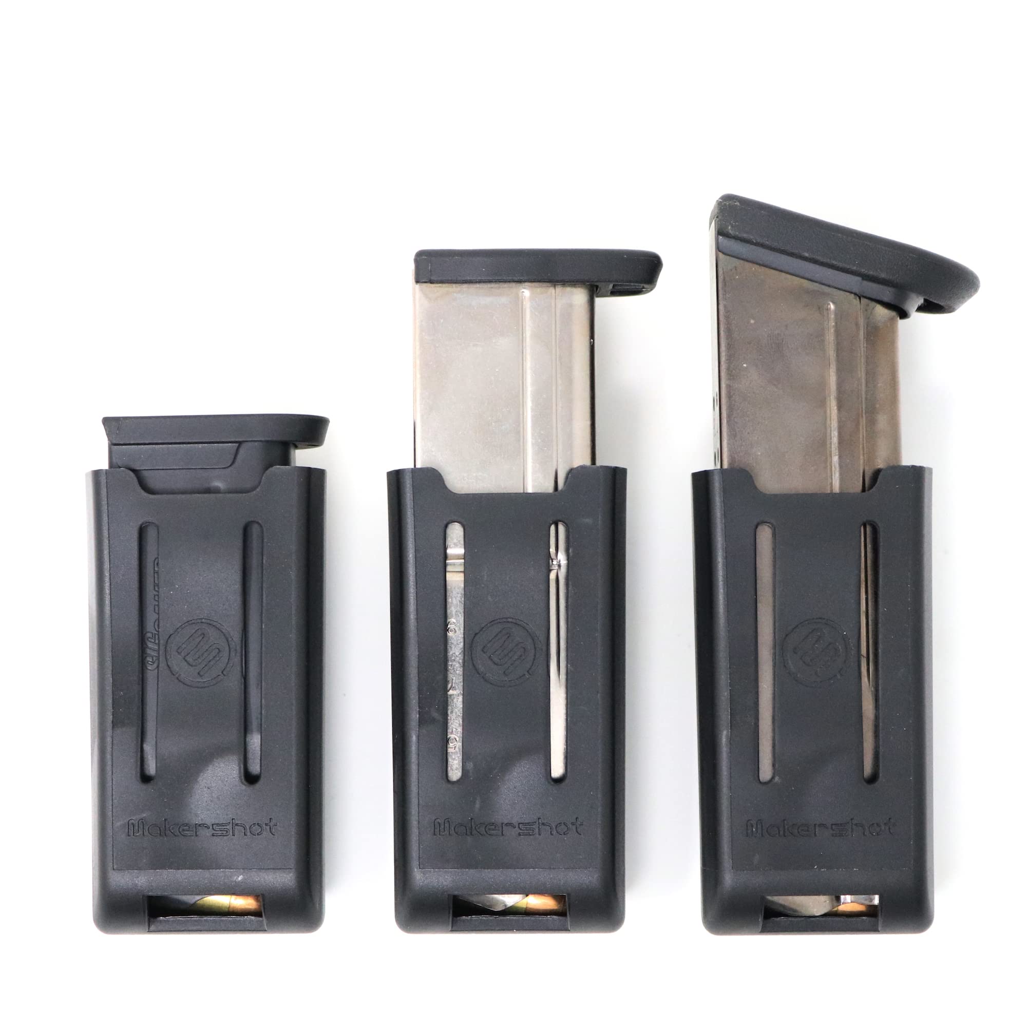 MakerShot Magazine Carrier - Tactical Gun Belt Magazine Holster for Handgun & Pistol | Durable Ammo & Clip Holder | Perfect for Range Training, Hunting & Tactical Missions