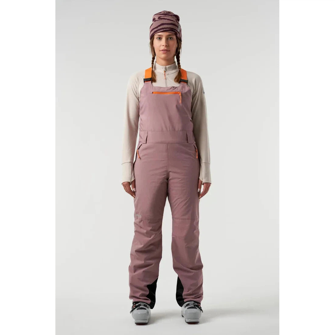 Orage Women's Ridge Insulated Bib Snow Pants 2025 - Waterproof Winter Ski Pants for Snowboarding, Skiing & Cold Weather Outdoor Activities
