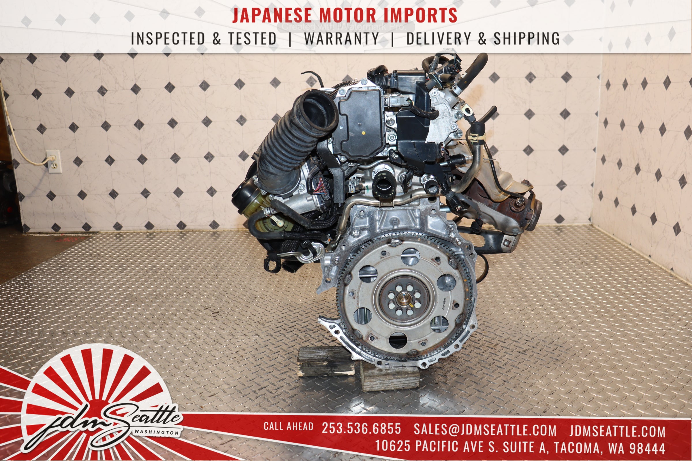 JDM Toyota C-HR Engine 2018-2022 3ZR-FAE 2.0L VVTi Motor - Replacement for Toyota C-HR 2018 2019 2020 2021 2022 Models - Perfect for Engine Swap & Performance Upgrades