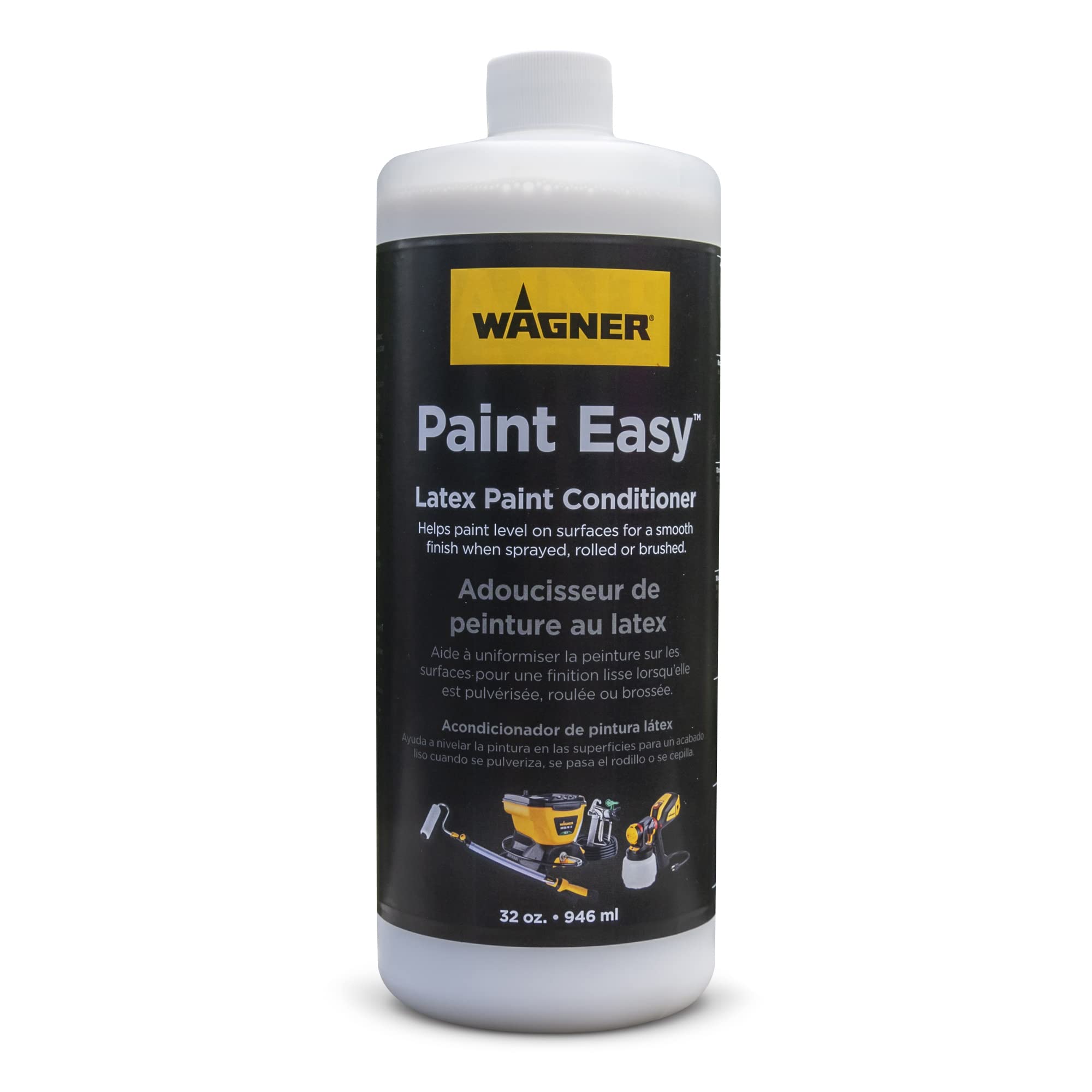 Wagner Paint Easy Latex Paint Conditioner - 32 oz White | Paint Thinner & Extender for Smooth Application | Perfect for DIY Home Painting Projects & Professional Use