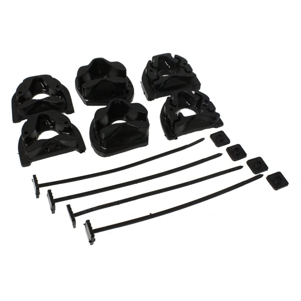Energy Suspension Motor Mount Kit for 1994-2000 Acura Integra - Black (Part# 16.1106G) | Performance Upgrade for Smoother Ride & Reduced Engine Vibration - Perfect for Street Racing & Daily Driving