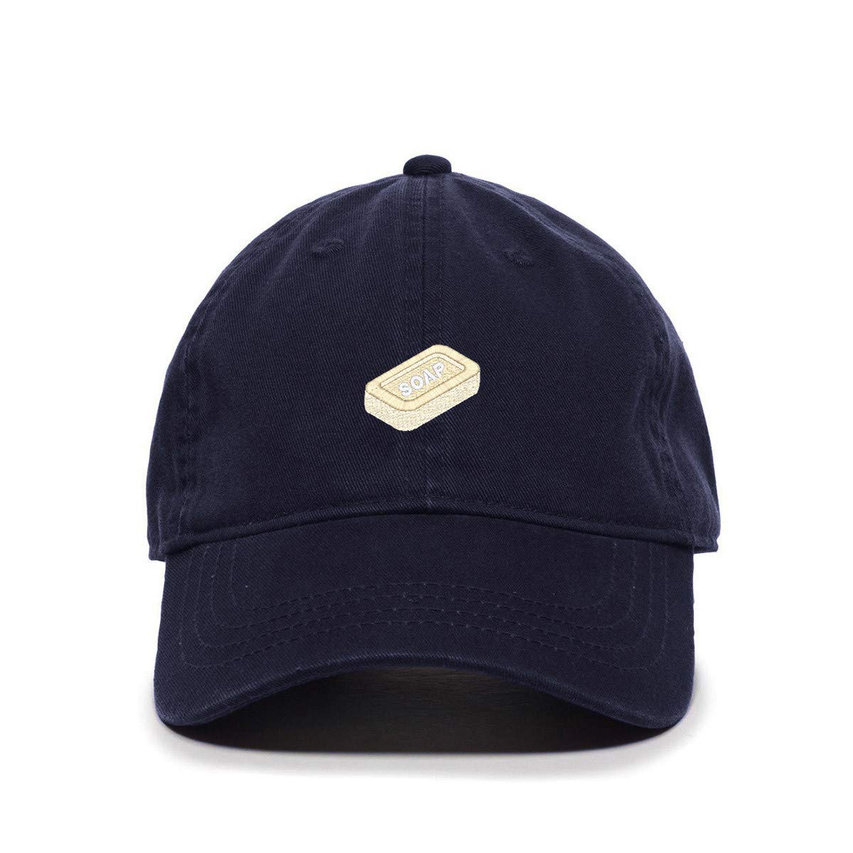 Baseball Cap with Embroidered Hand Soap Design - Adjustable Cotton Dad Hat for Men & Women - Perfect for Baseball Games, Outdoor Activities & Casual Wear
