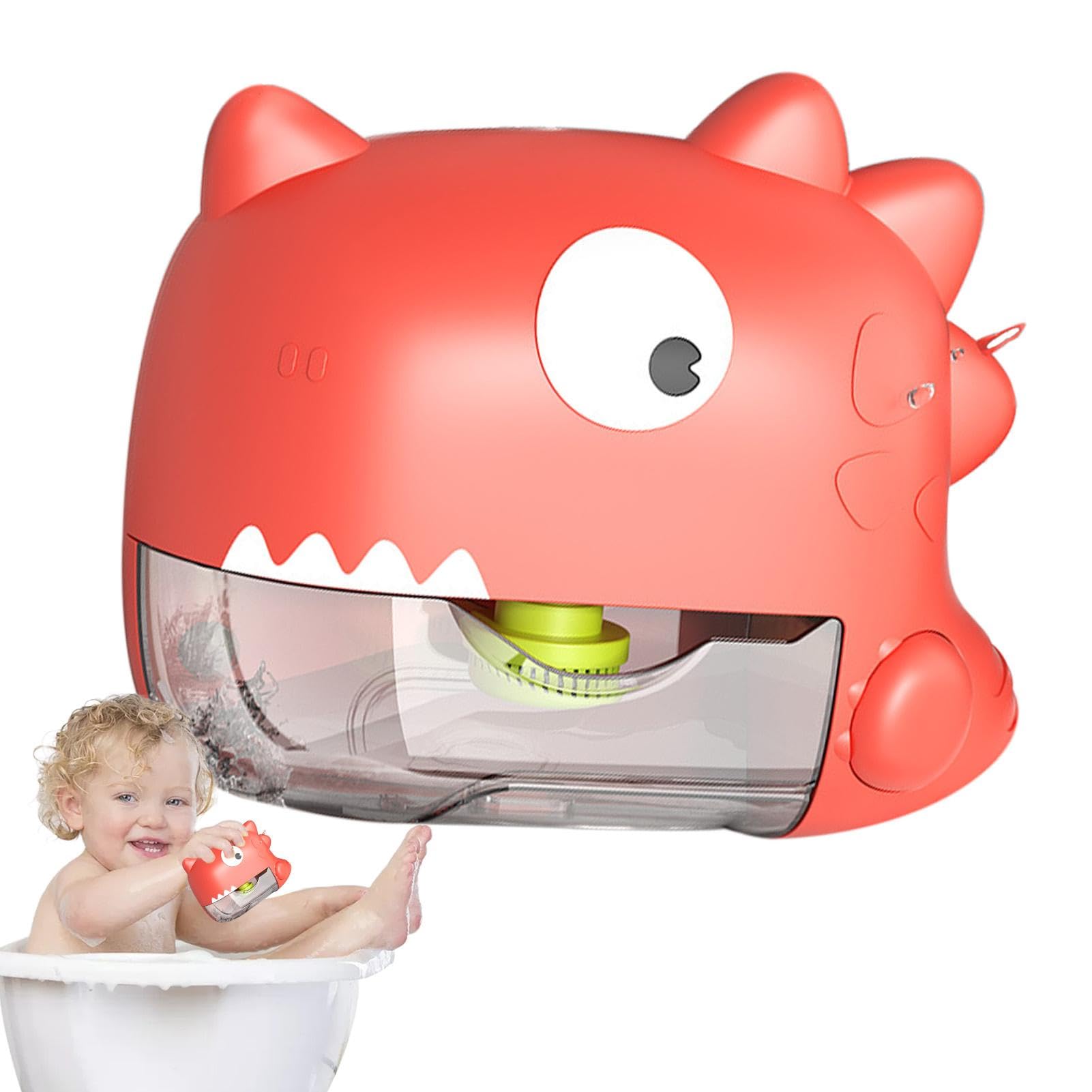 Bubble Maker for Bath - 2 Play Modes Shower Toys for Toddlers & Kids | Animal Design Bathtub Bubble Blower | Fun Bath Time Toys for Boys & Girls - Perfect for Sensory Play & Relaxing Bubble Baths