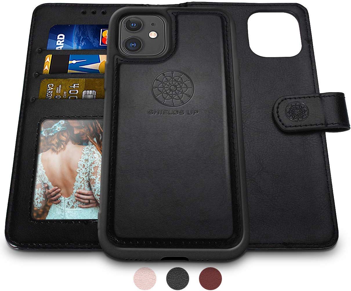 Premium Magnetic Wallet Case for iPhone 11 (6.1