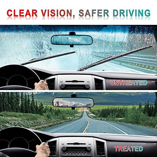 Premium GARVEE 18-Inch Rubber Wiper Blades - Durable, Quiet Windshield Wipers for All-Season Use - Perfect for Cars, Trucks & SUVs in Rain, Snow & Harsh Weather