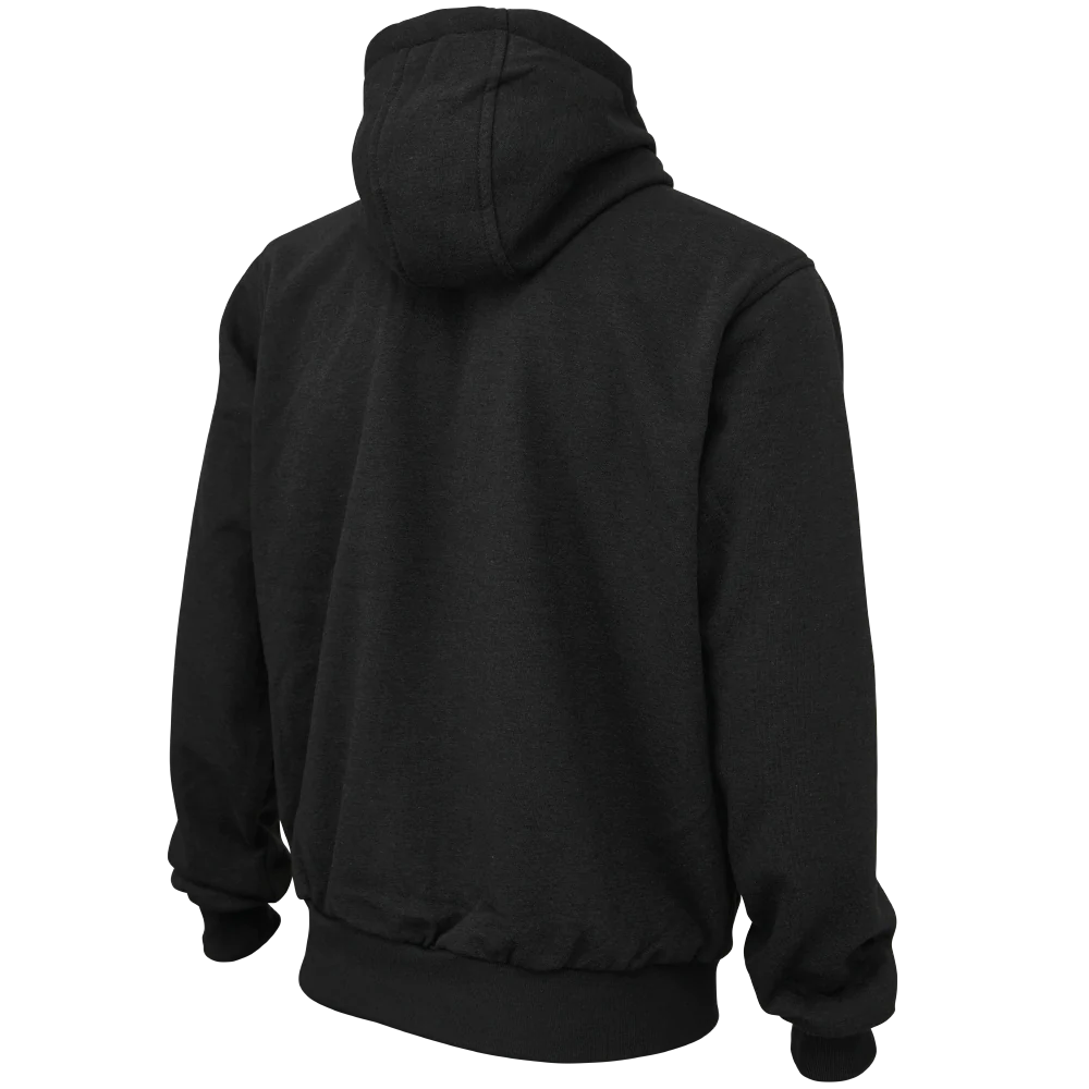Tough Duck WJ21 Heavy Duty Zip Hoodie for Men - Durable Workwear for Construction, Outdoor & Cold Weather Activities