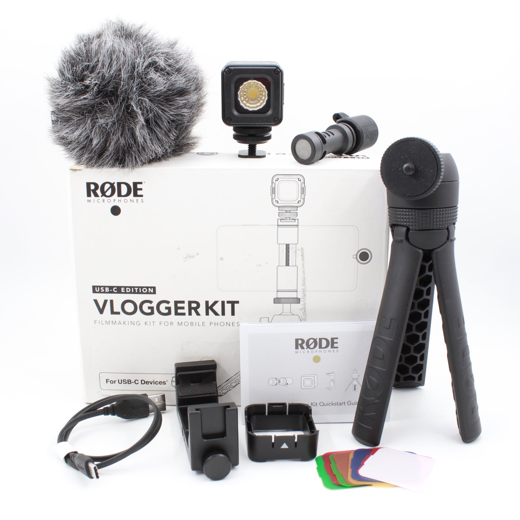 Rode Vlogger Kit USB-C Edition - Complete Filmmaking Kit for Smartphones & Mobile Devices with USB Type-C Port | Perfect for YouTube Vlogging, Live Streaming & Content Creation