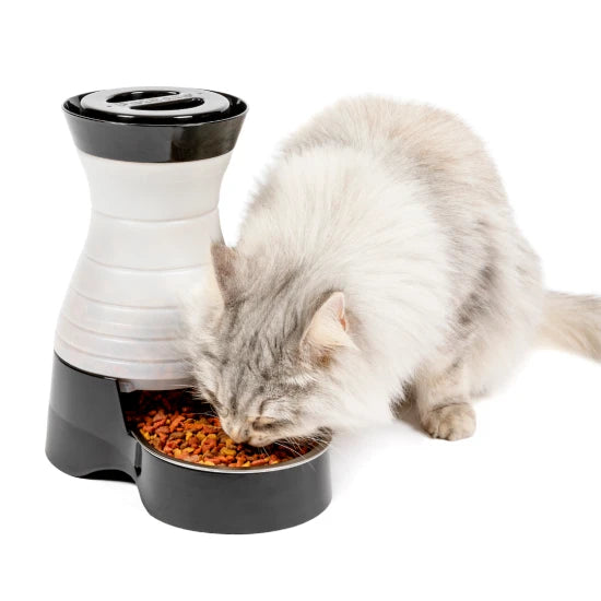 Automatic Pet Food Dispenser for Dogs and Cats - Healthy & Fresh Meals Anytime - Perfect for Home, Office, or Travel Use