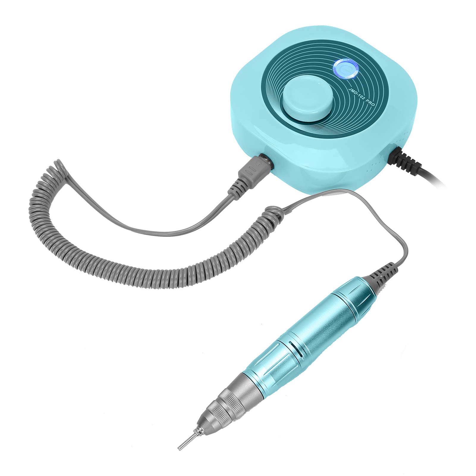 30W Electric Nail Drill Machine - Portable Professional Nail Polisher for Home & Salon Use, Light Green | Perfect for Manicures, Pedicures & Nail Art Designs