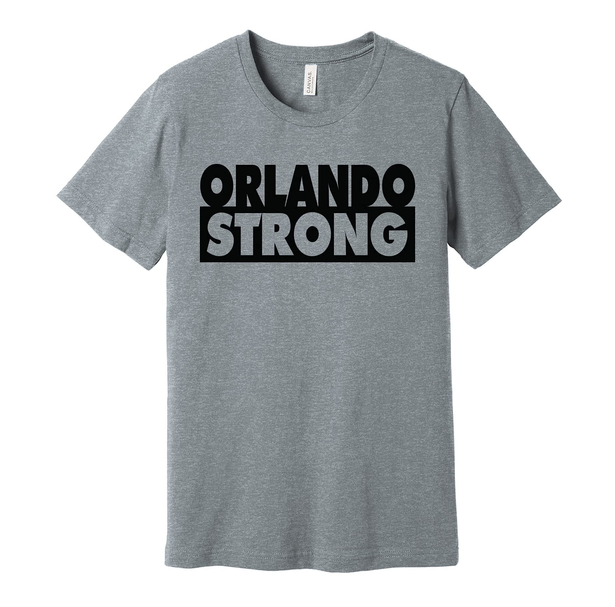 Orlando Strong Pride Shirt - Black, White, Grey & Pink Options - Death Ray Prints - Show Support for Orlando with Stylish Casual Wear