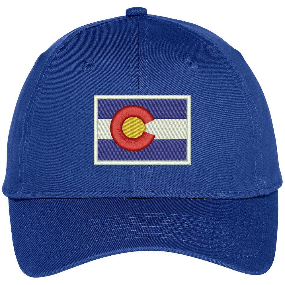 Colorado State Flag Embroidered Baseball Cap - Trendy Adjustable Dad Hat for Men & Women - Perfect for Outdoor Activities, Sports, and Casual Wear