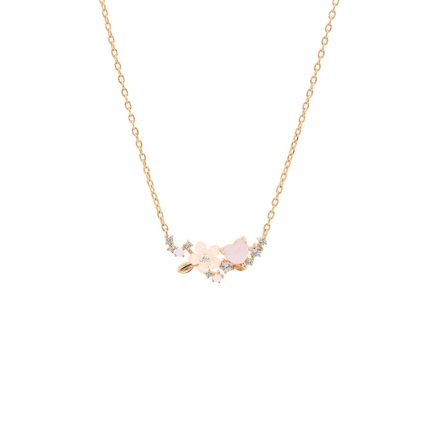 Elegant 14K Gold Anne Necklace for Women - Perfect Gift for Anniversary, Birthday & Valentine's Day - Dainty Layering Jewelry for Everyday Wear & Special Occasions