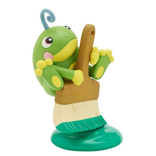 Pokemon Kitan Club Palette Green Collection 2.5 Inch Mini Figure - Rare Collectible Toy for Display, Gifts & Pokemon Battles