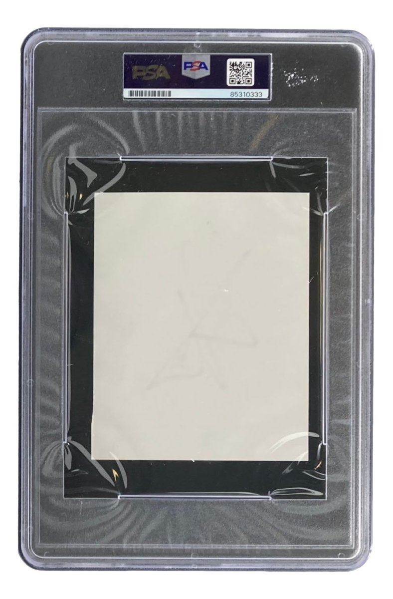 Authentic John Cena Signed WWE Bookplate with PSA Certification - Perfect for Wrestling Fans & Collectors | Display in Home, Office, or Man Cave