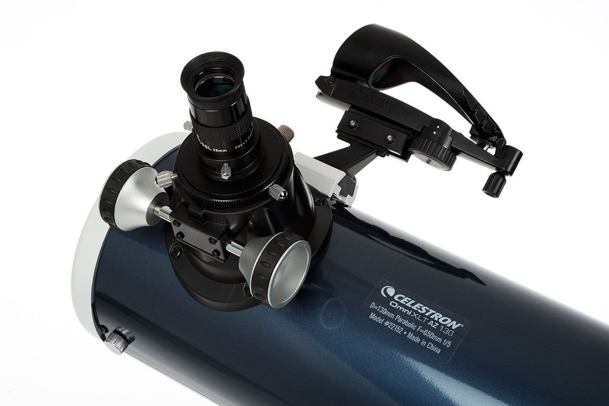 Omni XLT AZ 130 Telescope - Professional Astronomy Telescope for Beginners & Adults | Perfect for Stargazing, Moon Observation & Astrophotography