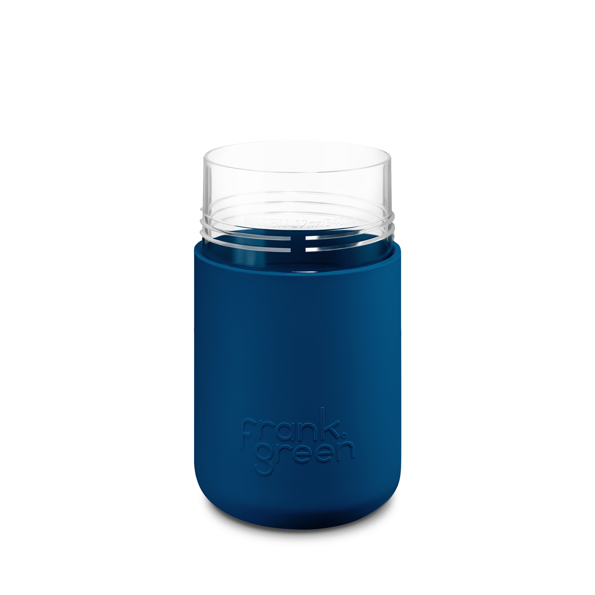 12oz (340ml) Original Reusable Cup Base - Durable & Eco-Friendly Coffee Mug for Home, Office, Travel & Outdoor Activities