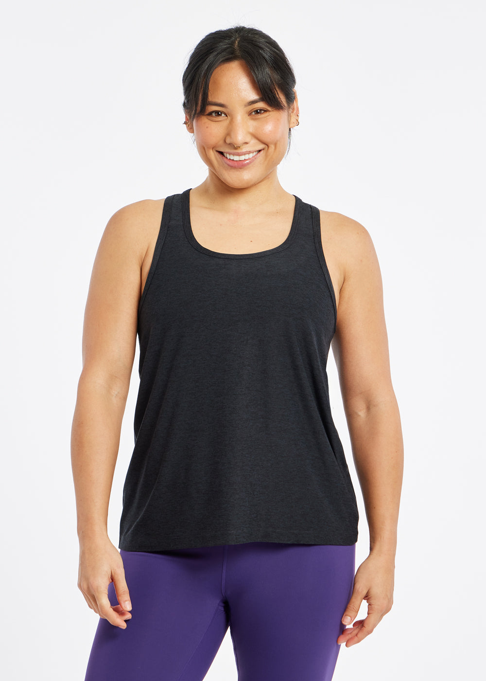 Light Lux Boxy Tank Top for Women - Soft Comfortable Casual Blouse - Perfect for Summer, Layering & Everyday Wear