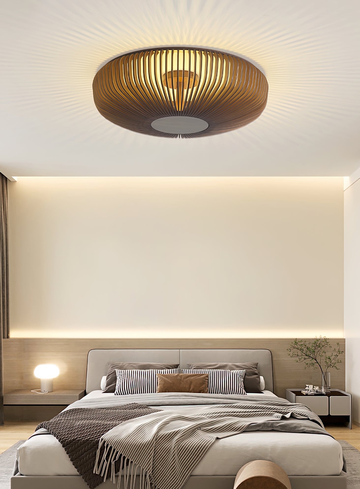Modern Clava Ceiling Lamp - Energy Efficient LED Lighting Fixture for Living Room, Bedroom & Dining Room | Dimmable & Easy Installation Home Decor