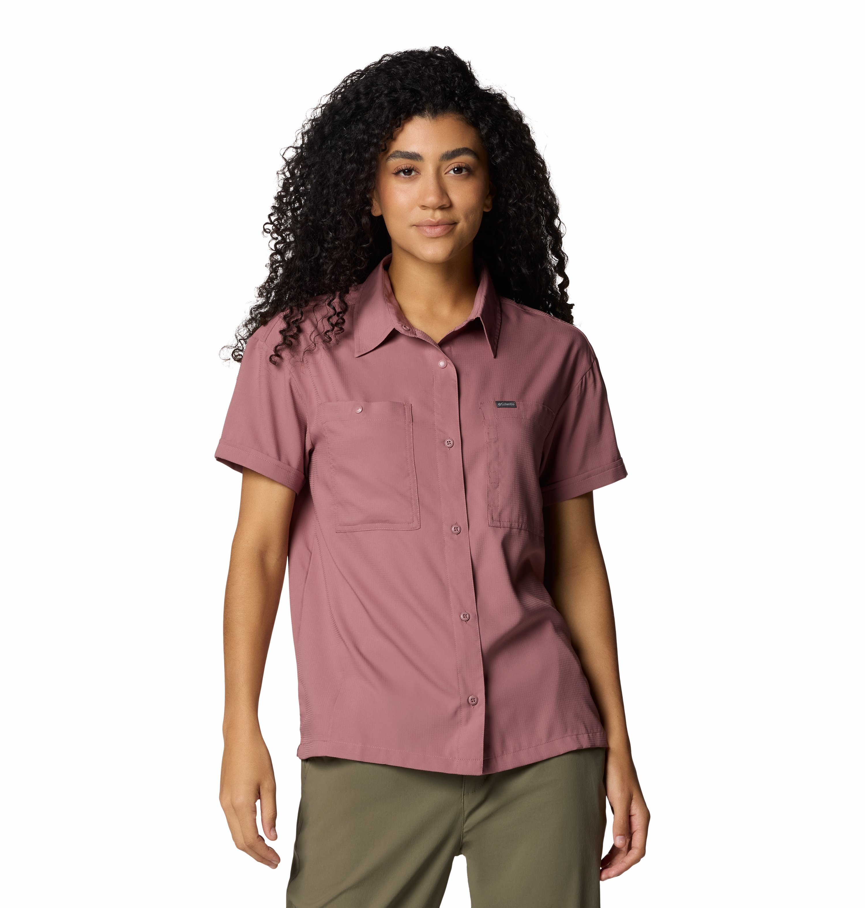 Columbia Silver Ridge Utility™ Short Sleeve Shirt for Women - Lightweight Hiking & Outdoor Adventure Shirt with UPF Sun Protection