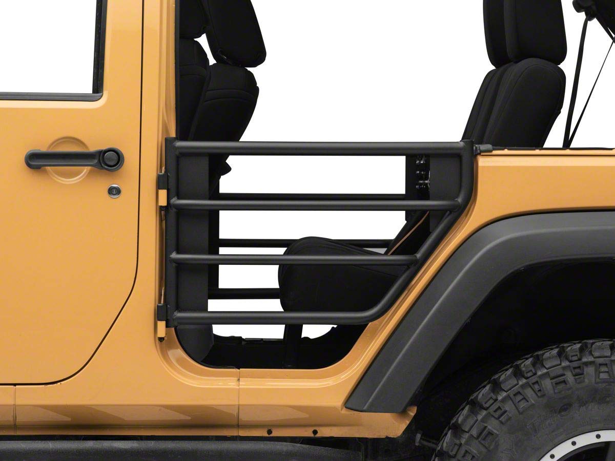 Barricade Tubular Adventure Doors for 2007-2018 Jeep Wrangler JK 4-Door - Rear Compatible Off-Road Accessories for Enhanced Safety & Style | Perfect for Trail Riding & Outdoor Adventures