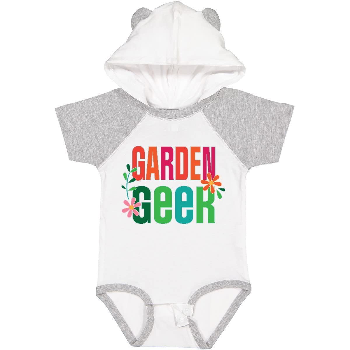 Inktastic Garden Geek Gardening Baby Bodysuit - Cute Organic Cotton Onesie for Infants & Toddlers - Perfect for Outdoor Play, Gardening Activities & Family Photos