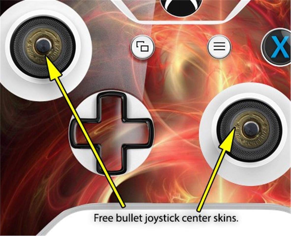 XBOX One S/X Controller Vinyl Skin Wrap - Ignition for Gaming & Protection