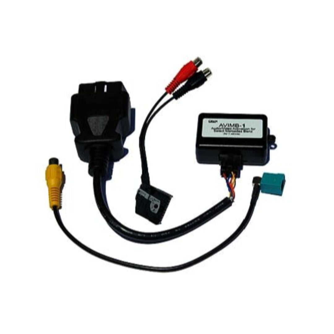 Crux AVIMB 1 Audio Video Interface Module - Compatible with Select Mercedes Benz Models | Enable Rearview Camera & Multimedia Playback | Perfect for Car Entertainment & Safety Upgrades