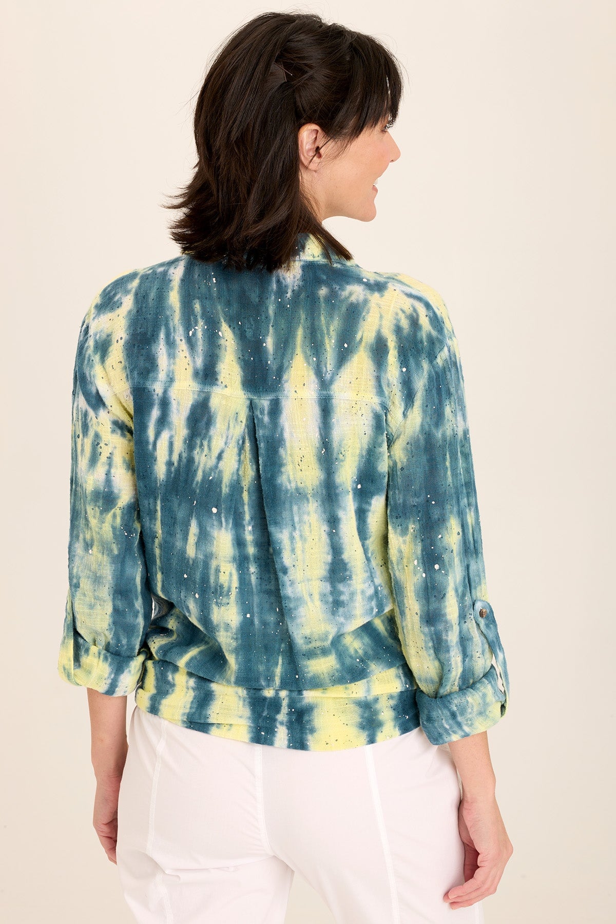 Porter Blouse Flecked Wash Daybreak - Stylish Women's Casual Shirt for Everyday Wear | Perfect for Office, Date Night & Weekend Outfits