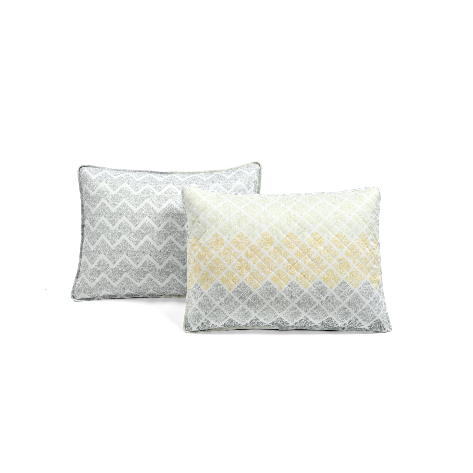 Medallion Ombre Reversible Quilt 3-Piece Bedding Set - King/Queen Size Comforter with Pillow Shams - Luxury Bedroom Decor for Modern Homes