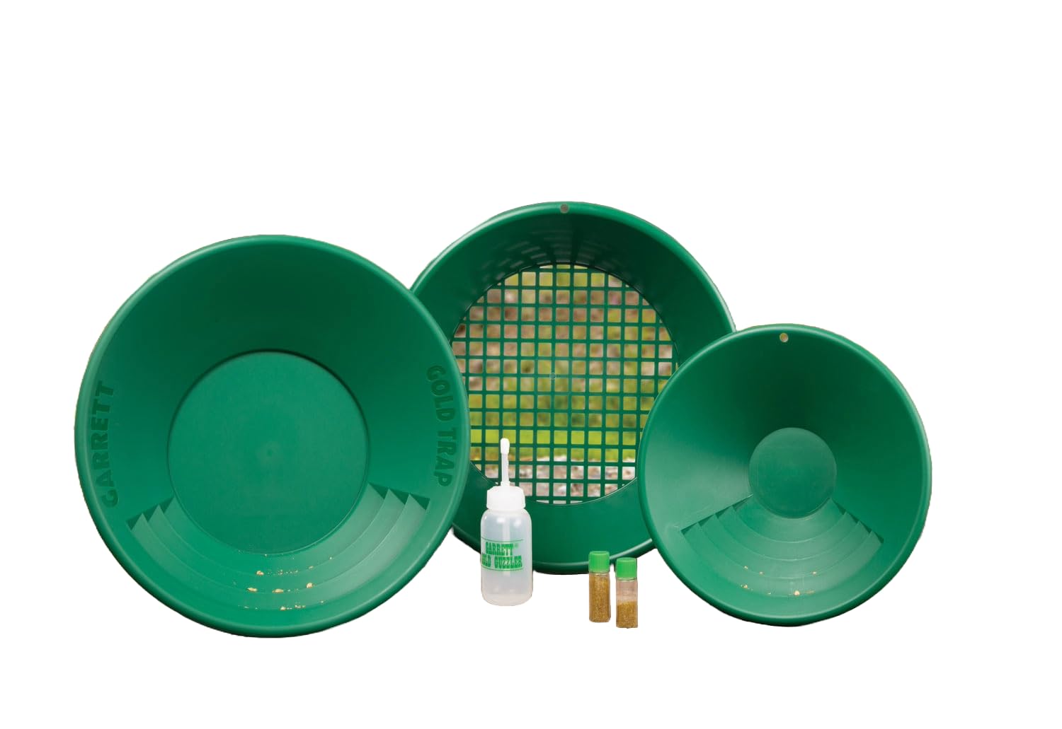 Garrett Complete Gold Pan Kit 1651310 - Professional Gold Prospecting Equipment for Beginners & Experts | Perfect for Outdoor Adventures, Treasure Hunting & Mining