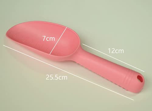 WOIWO 2-Piece Plastic Garden Shovel Set - Perfect for Succulent Planting, Soil Scooping & Gardening Tools | Ideal for Indoor Plants, Flower Pots & Small Garden Projects