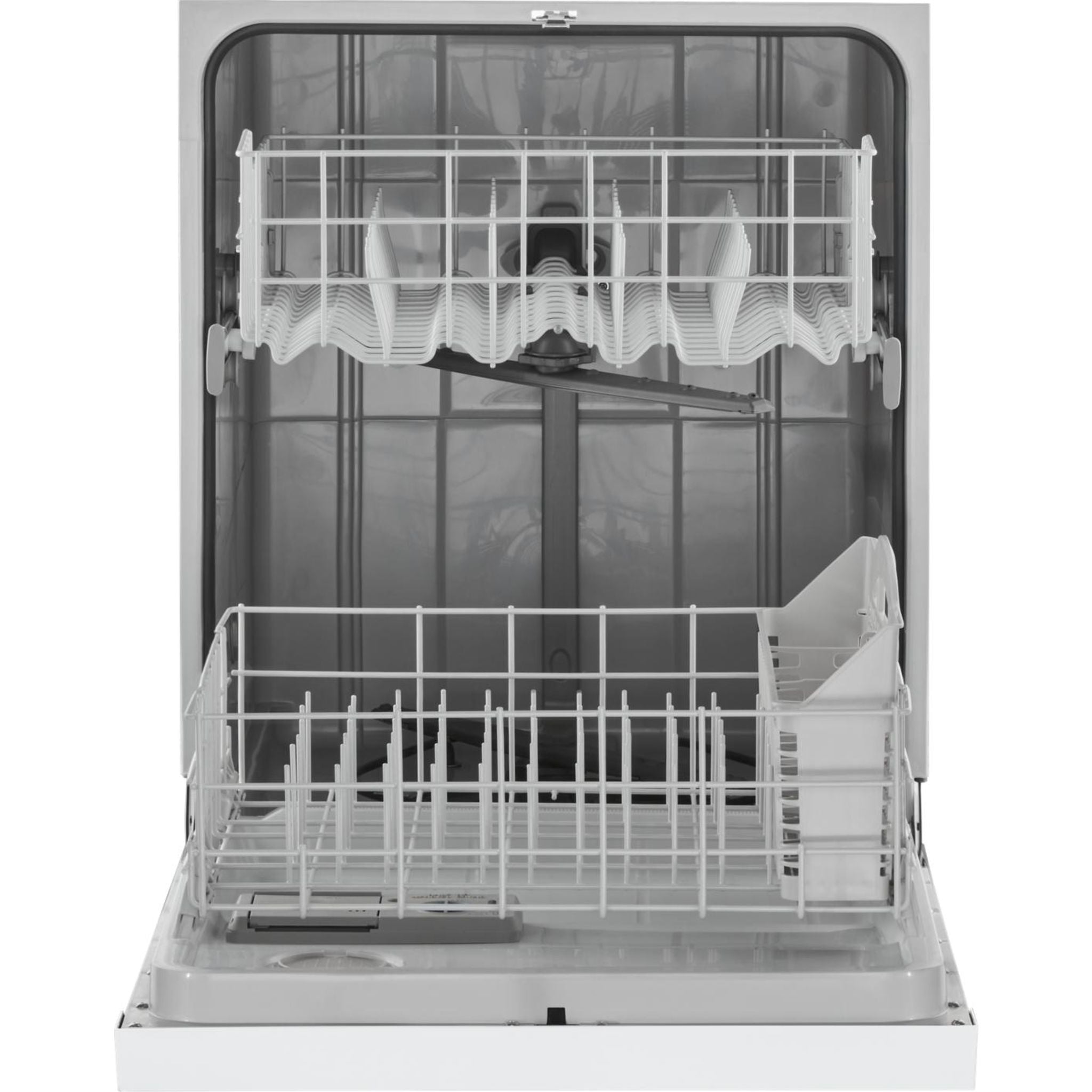 Amana ADB1400AMW 24 Inch Built-In Dishwasher - Energy Star Certified, 14 Place Settings, Quiet Operation, White - Perfect for Kitchens, Apartments, and Small Households