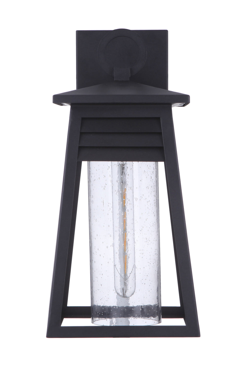 Textured Black Becca One Light Outdoor Wall Mount - Durable Exterior Sconce for Porch, Patio & Garden Lighting | Weatherproof & Stylish Design
