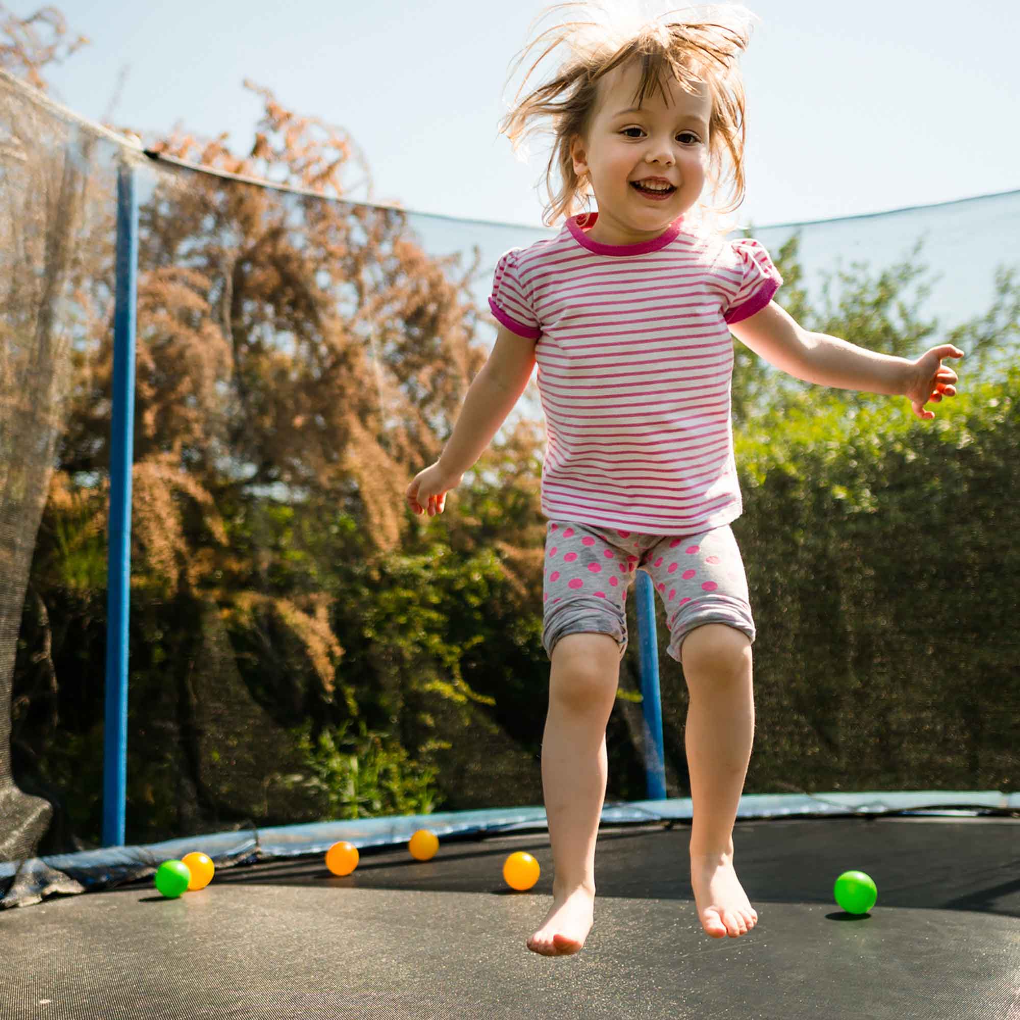 10ft Heavy Duty Outdoor Trampoline for Kids with Safety Enclosure Net - Durable Bounce Mat & Weather-Resistant Frame - Perfect for Backyard Fun, Exercise & Family Outdoor Activities (Model DL68)