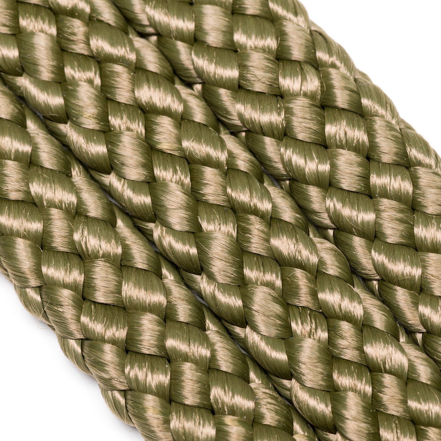 Durable Cooph Braided Camera Strap with Split Ring - 49.2 inch (125cm) Military Green - Comfortable Neck Strap for DSLR, Mirrorless & Film Cameras - Perfect for Travel, Hiking & Photography Enthusiasts