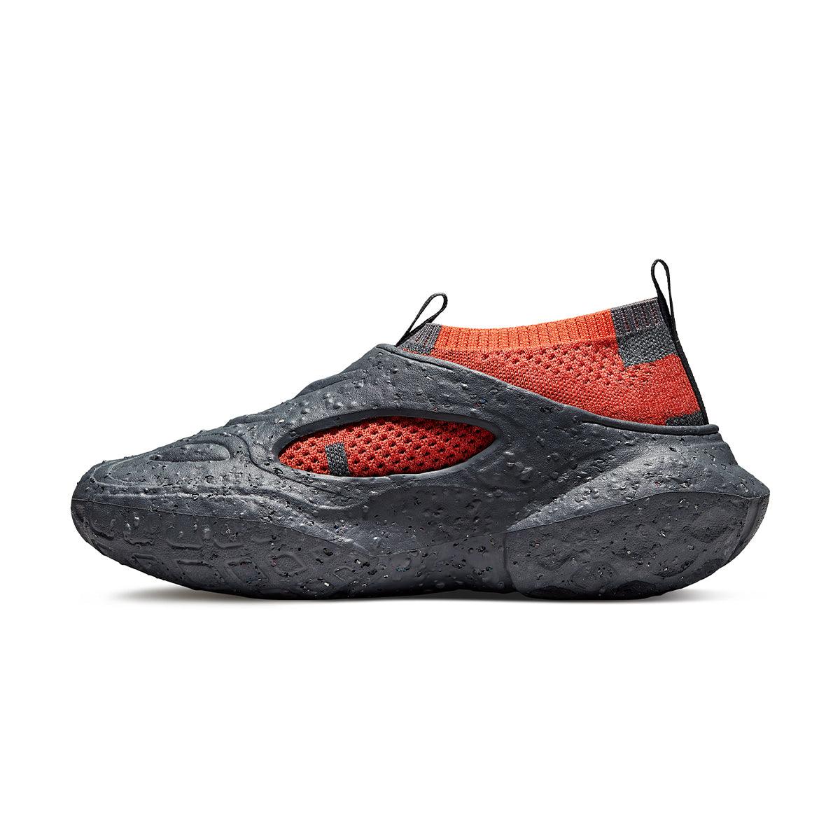 ACW* Sponge Crater CX Sneakers - Dark Grey & Tangerine Tango Colorway | Men's Streetwear Fashion Shoes for Urban Style & Casual Wear