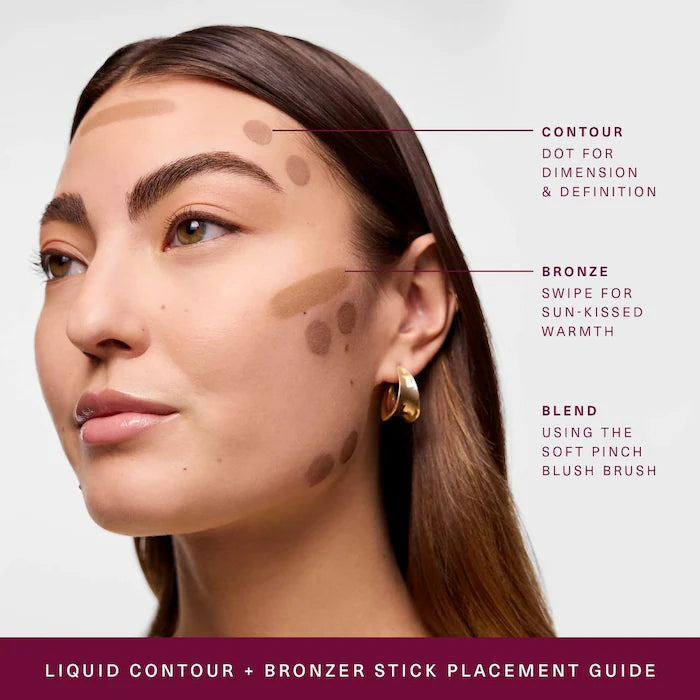 Rare Beauty Soft Pinch Liquid Contour - Buildable & Blendable Contour Stick for Cheeks, Nose & Jawline - Perfect for Everyday Makeup & Special Occasions